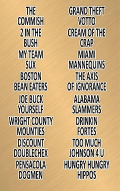 Custom Team Labels LARGE•TEXT